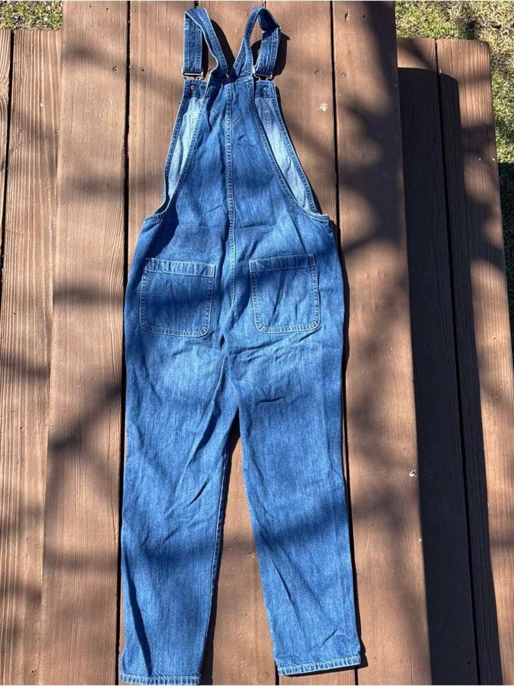 GAP Relaxed Denim Overalls | Size XS - Picture 6 of 11